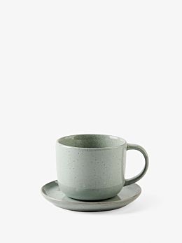 Bobbie Sage Tea Cup & Saucer