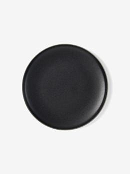 Mikkie Black Dinner Plate