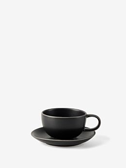 Mikkie Black Tea Cup & Saucer
