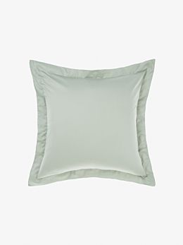 Augusta Green Gum European Pillowcase