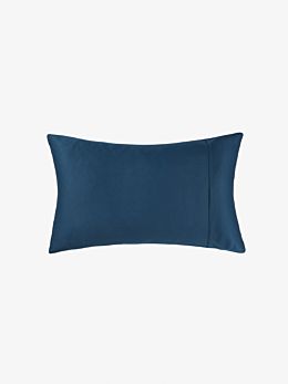 Augusta Navy Cotton Sateen Fitted Sheet 50cm
