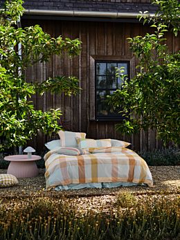 Eastwood Hazelnut Quilt Cover Set