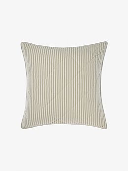 Classic Stripe Pebble European Pillowcase