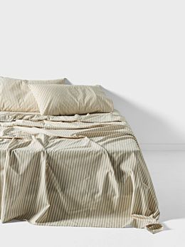 Classic Stripe Pebble Sheet Set