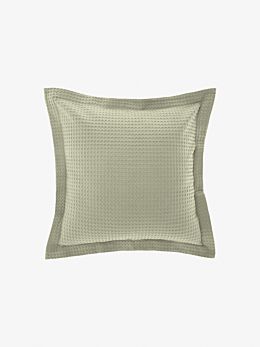 Deluxe Waffle Eucalyptus European Pillowcase