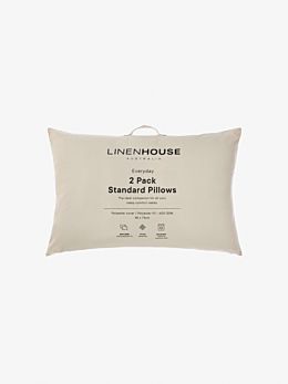 Everyday Washable Standard Pillow Pair