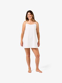 Ferrara White Slip Dress