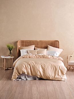 Haven Nude Pink Quilt Cover Set