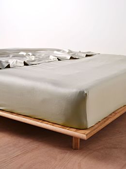 Haven Sand Fitted Sheet