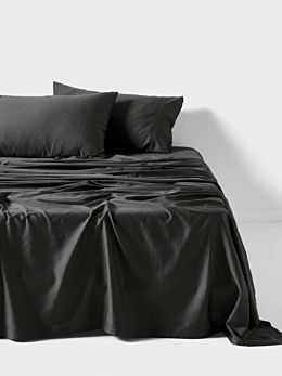 Nara Charcoal Sheet Set