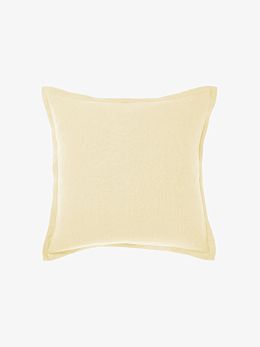 Nimes Lemon Tailored Cushion 48x48cm