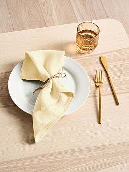 Nimes Lemon 4-Piece Napkin Set