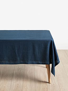 Nimes Navy Tablecloth
