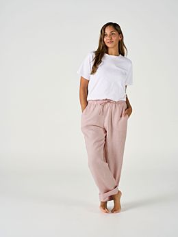 Nimes Rose Linen Pants