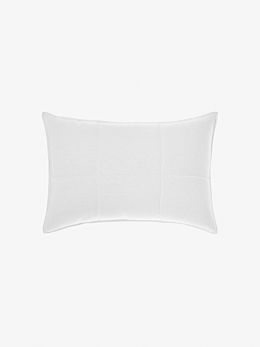 Nimes White Pillow Sham Set