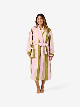 Plush Palazzo Olive Robe