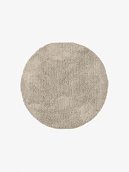 Reed Toggle Stone Circular Bath Mat