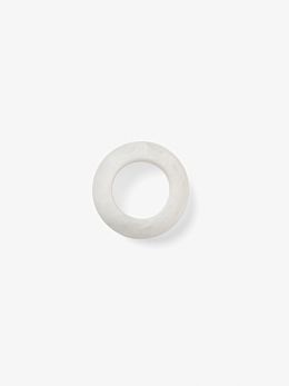Resin White Napkin Ring