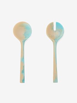 Resin Beach Salad Server Set