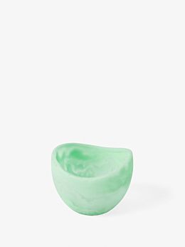 Resin Mint Small Serving Bowl