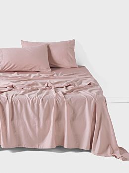 Surf Wash Dusty Rose Sheet Set