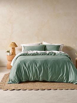 Surf Wash Seafoam Quilt Cover Set