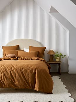 Terra Cinnamon Quilt Cover Set