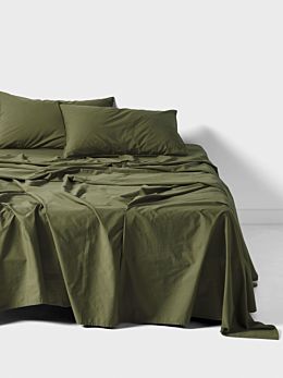 Terra Olive Sheet Set