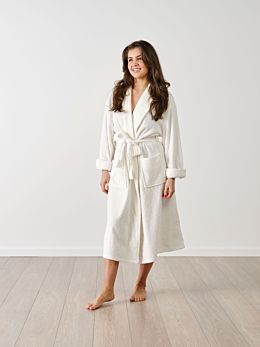 Terry White Robe