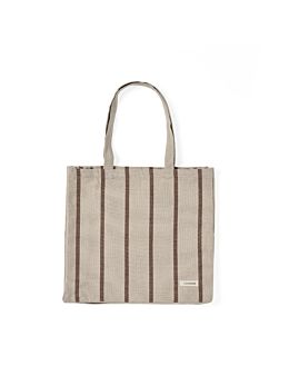 Ravi Stripe Tiramisu Tote Bag