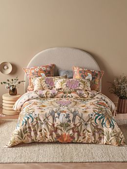 Victoria Apricot Quilt Cover Set