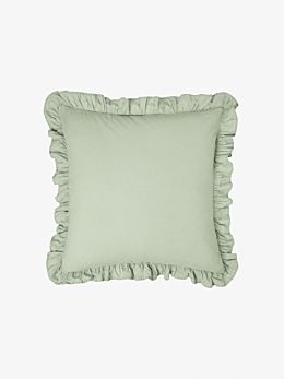Vintage Ruffle Seaglass European Pillowcase