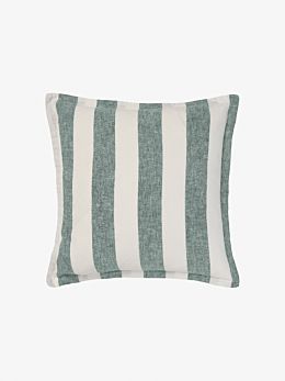 Vintage Stripe Denim Cushion 48x48cm