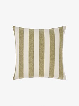 Vintage Stripe Pesto European Pillowcase