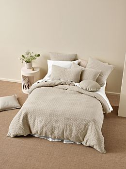 Vista Pebble Quilt Cover Set