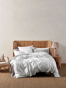 Haven White Quilt Cover Set