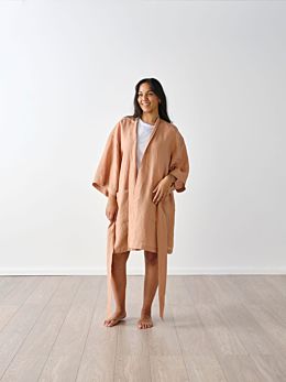 Nimes Clay Short Robe