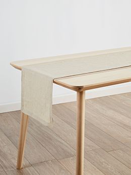 Nimes Natural Table Runner