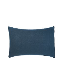 Nimes Navy Standard Pillowcase