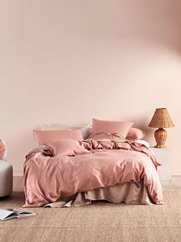 Nimes Rosette Quilt Cover Set