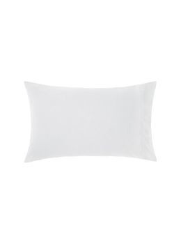 Nimes White Standard Pillowcase