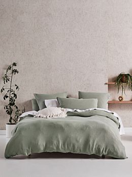 Elysian Sage Quilt Cover Set