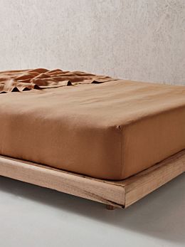 Nimes Clay Fitted Sheet 50cm