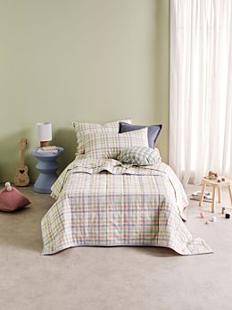 Playground Orange Coverlet Set