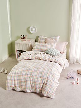 Playground Orange Quilt Cover Set