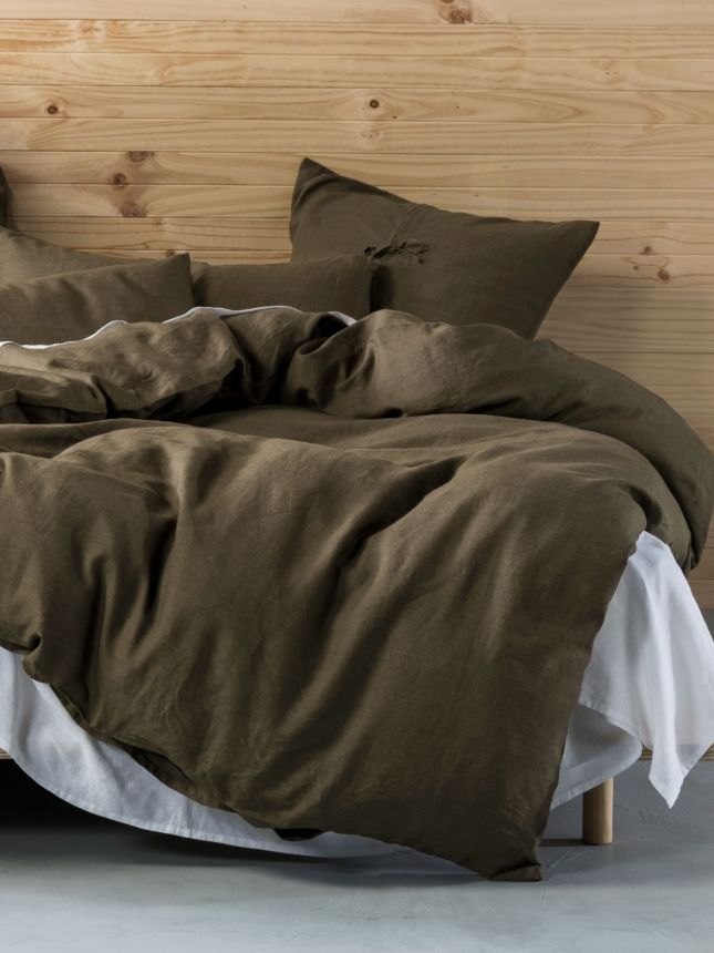 Nimes Olive Quilt Cover Set