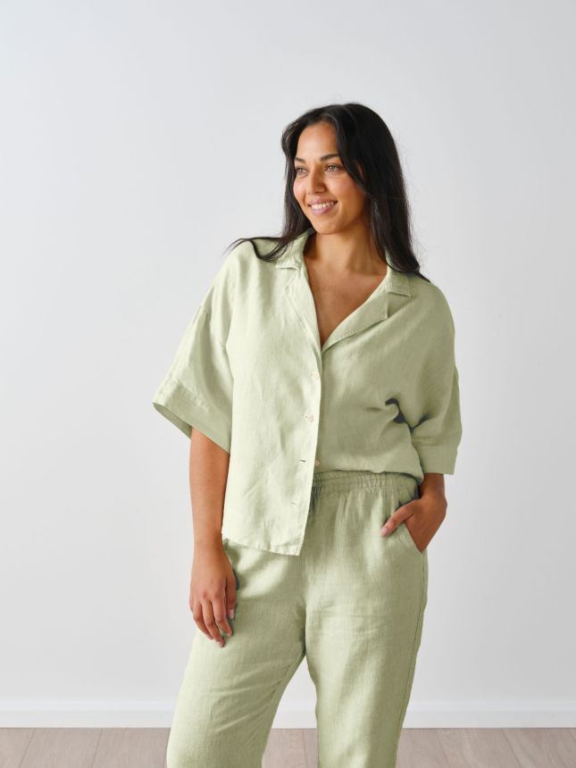 Linen lounge set on sale