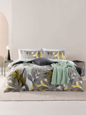 Jardin Green Quilt Cover Set