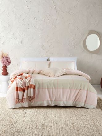 Phoebe Blush Quilt Cover Set