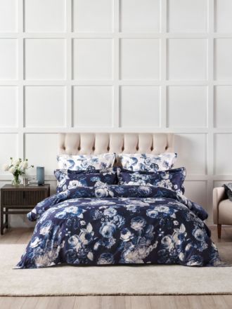 Jardin Blue Quilt Cover Set